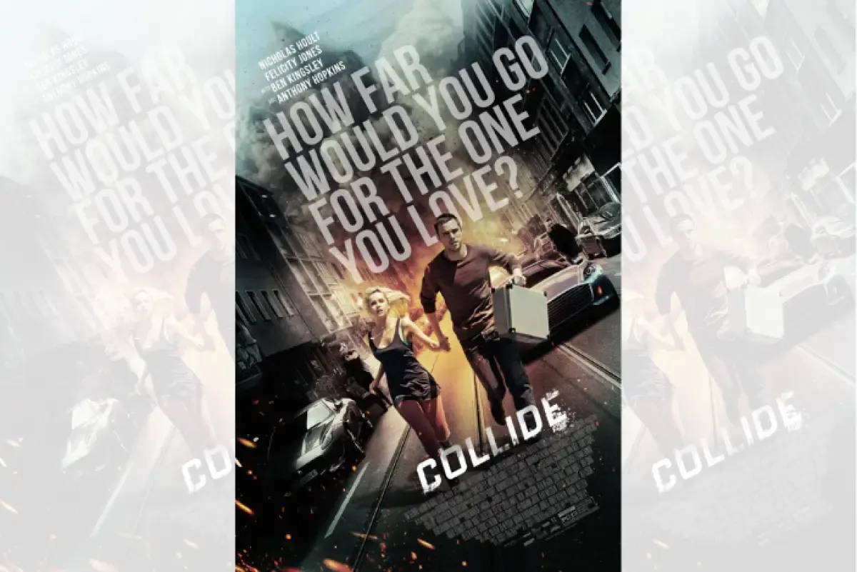 Poster film Collide. (Sumber : Twitter/@spideyddevil)