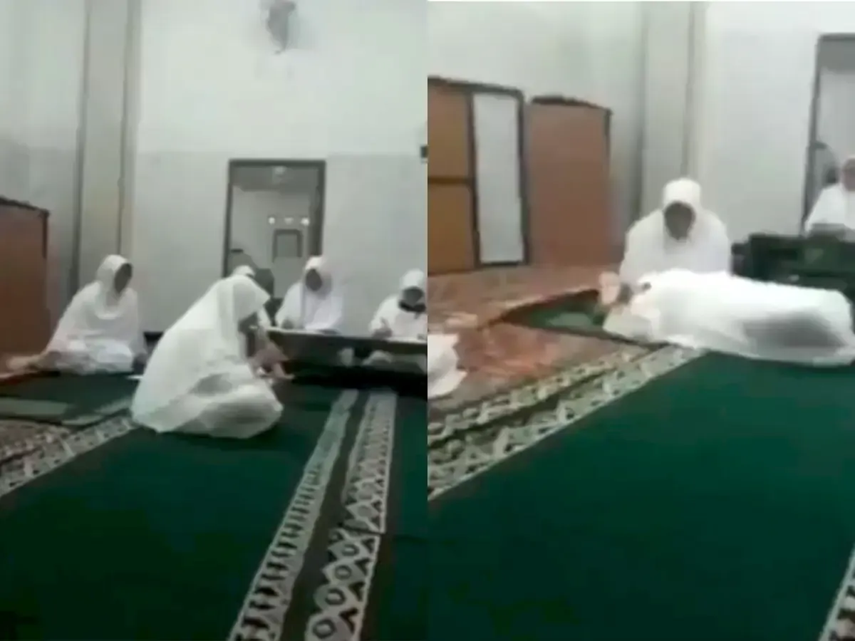 Seorang ibu meninggal dunia saat khatam Al-Qur'an. (Sumber : Twitter.com/@Midjan_La_2)