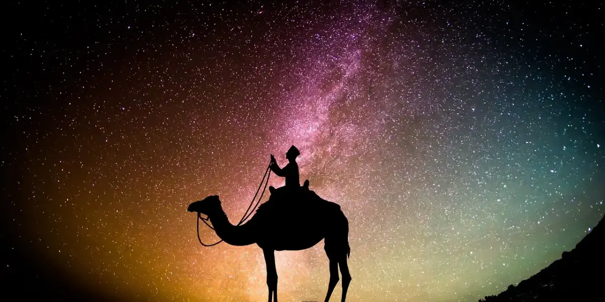 Ilustrasi malam lailatul qadar. (Sumber : pixabay.com/chiplanay)