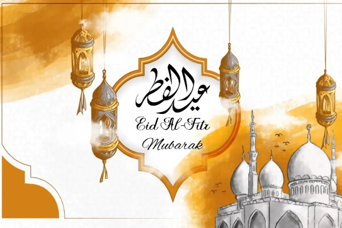 Ucapan Selamat Lebaran Idul Fitri 2023 (Sumber : id.postermywall.com/Mustafa Zaidi)