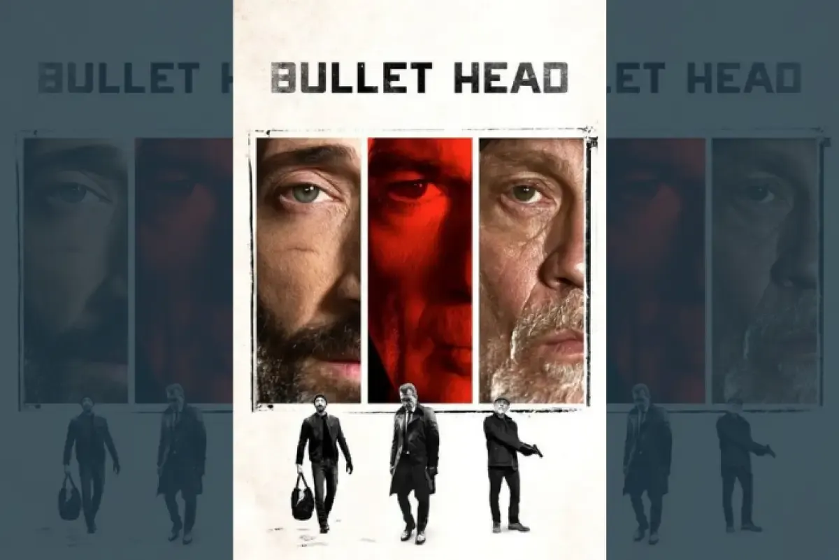 Poster film Bullet Head. (Sumber : Twitter/@vihmeneses_)