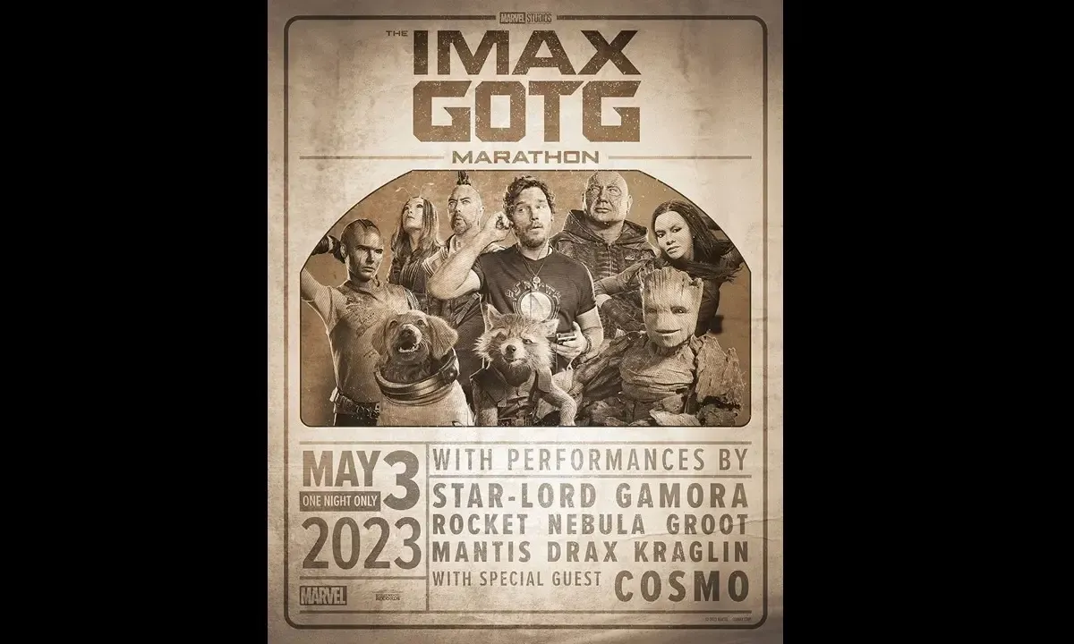 Guardians Of The Galaxy Vol. 3 Targetkan  Opening dengan Pendapatan $130 Juta (Sumber : Instagram @guardiansofthegalaxy)