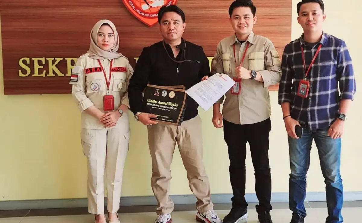Laporkan TikToker Bimo ke Polda Lampung, Webiste Ansori Digeruduk Netizen. Pedes Banget Komentarnya (Sumber : gindhaansoriwayka.com)