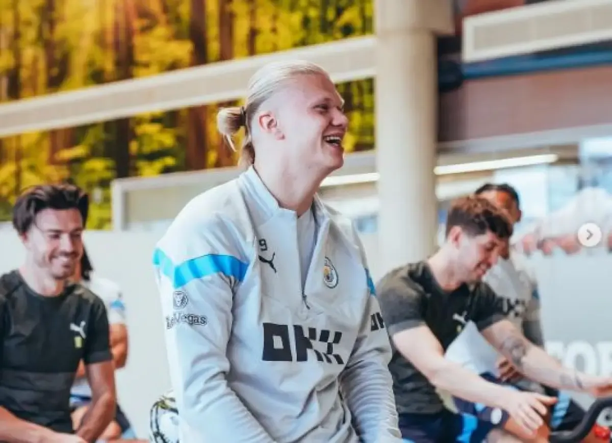Erling Haaland akan kembali menjadi andalan Man City pada lanjutan Premier League, Sabtu (15/4/2023) malam wib  (Sumber : Instagram/mancity)