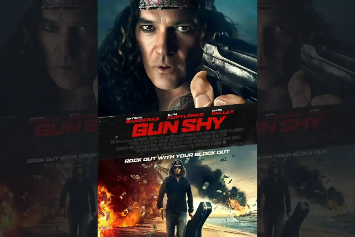Poster film Gun Shy. (Sumber : Twitter/@rollinstone007)