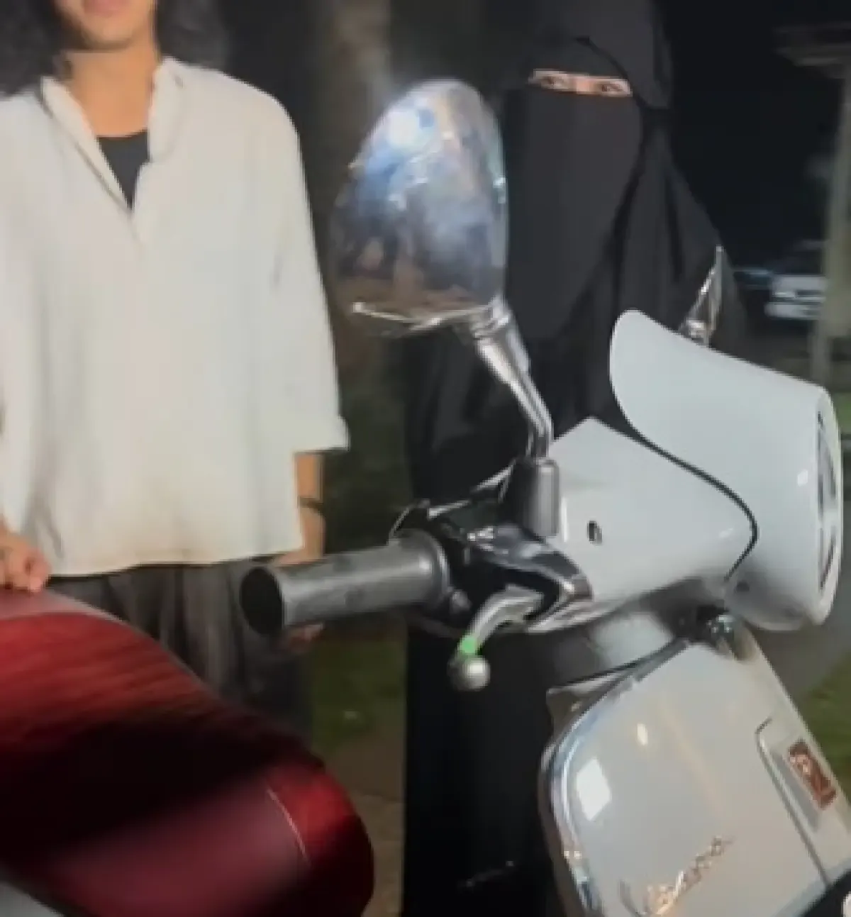 potret motor yang dihibahkan ke Abidzar (Sumber : Instagram /raffinagita1717)