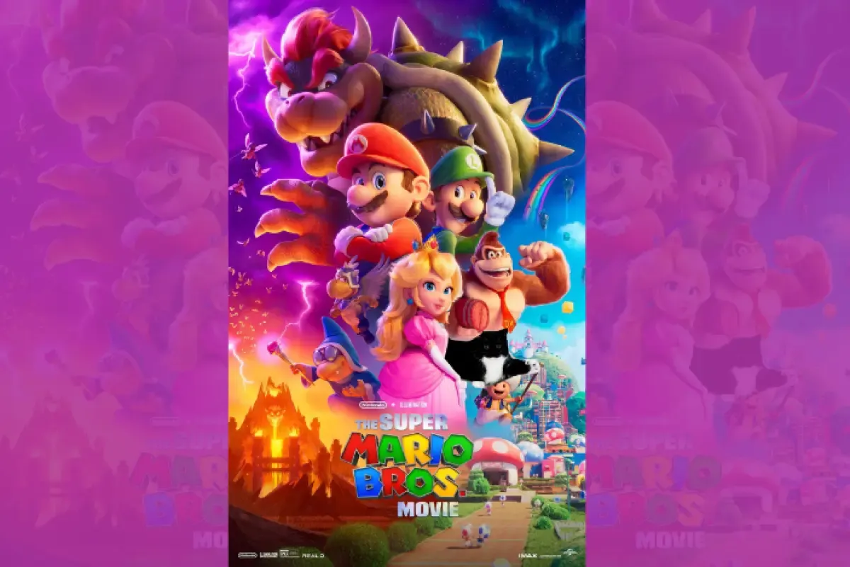Poster film The Super Mario Bros. (Sumber : Twitter/@WatchmenID)