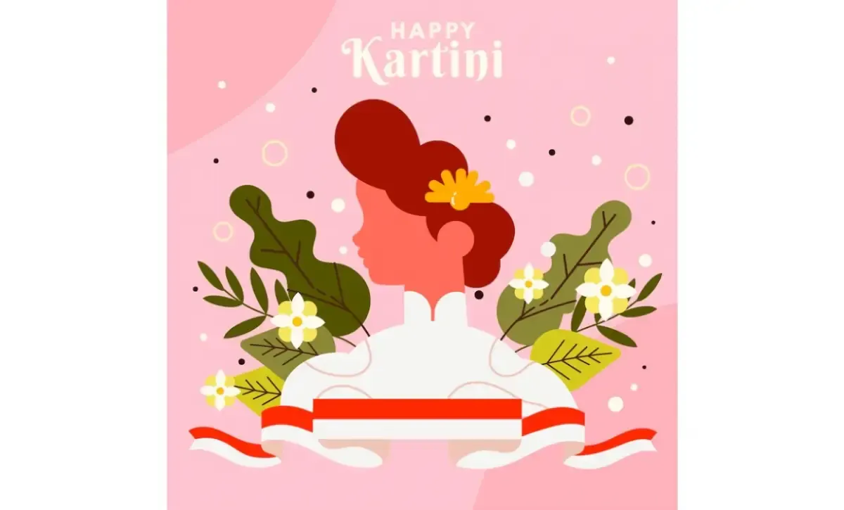 Ilustrasi Hari Kartini (Sumber : Freepik)