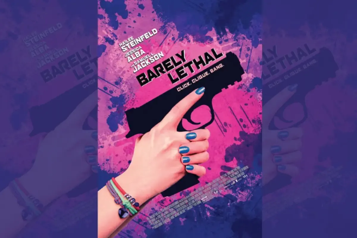 Poster film Barely Lethal. (Sumber : Twitter/@updatesteinfeld)