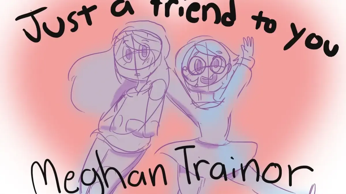 Lirik Lagu Just a Friend To You oleh Meghan Trainor Cocok Buat Kamu Yang Lagi Fase Friendzone (Pinterest) (Sumber : Pinterest)