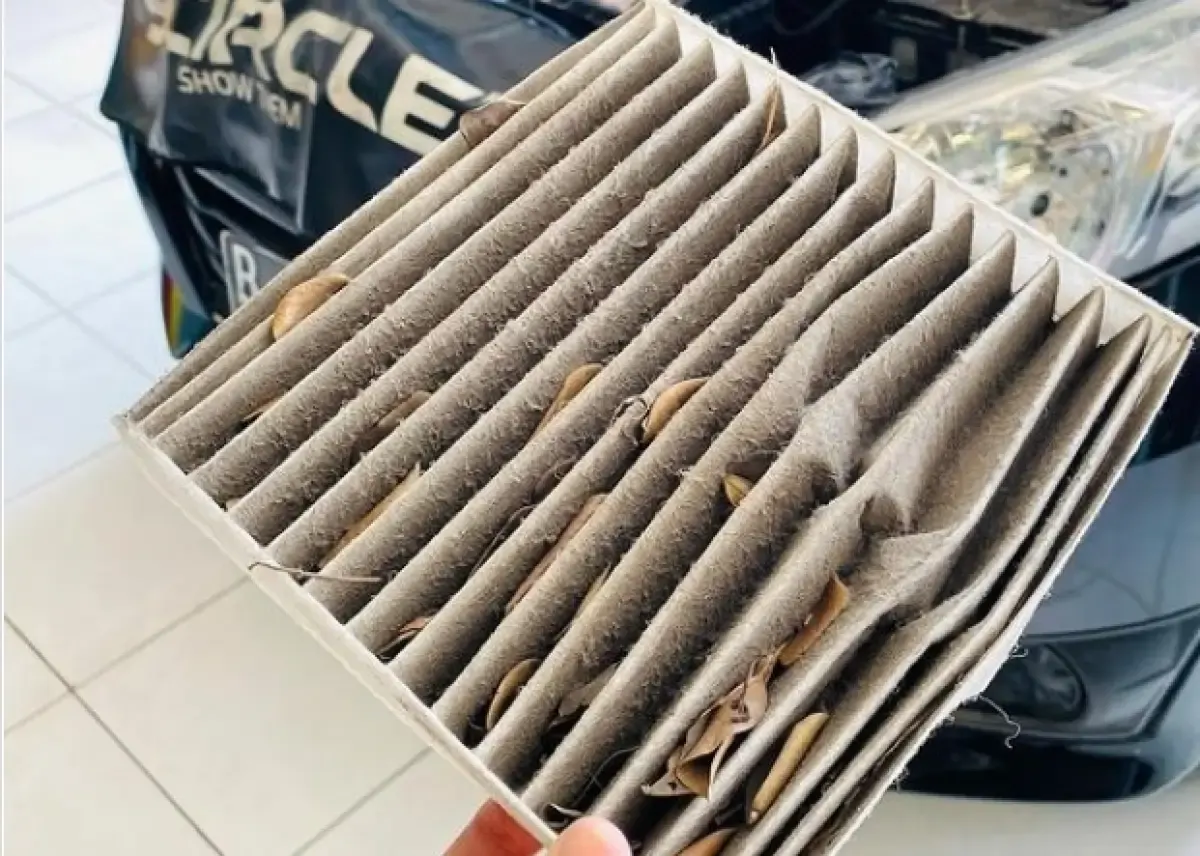 Filter AC Mobil Bolehkan Dicuci Lalu Dipakai Lagi? (FOTO: INSTAGRAM/doktermobil_alamsutera)