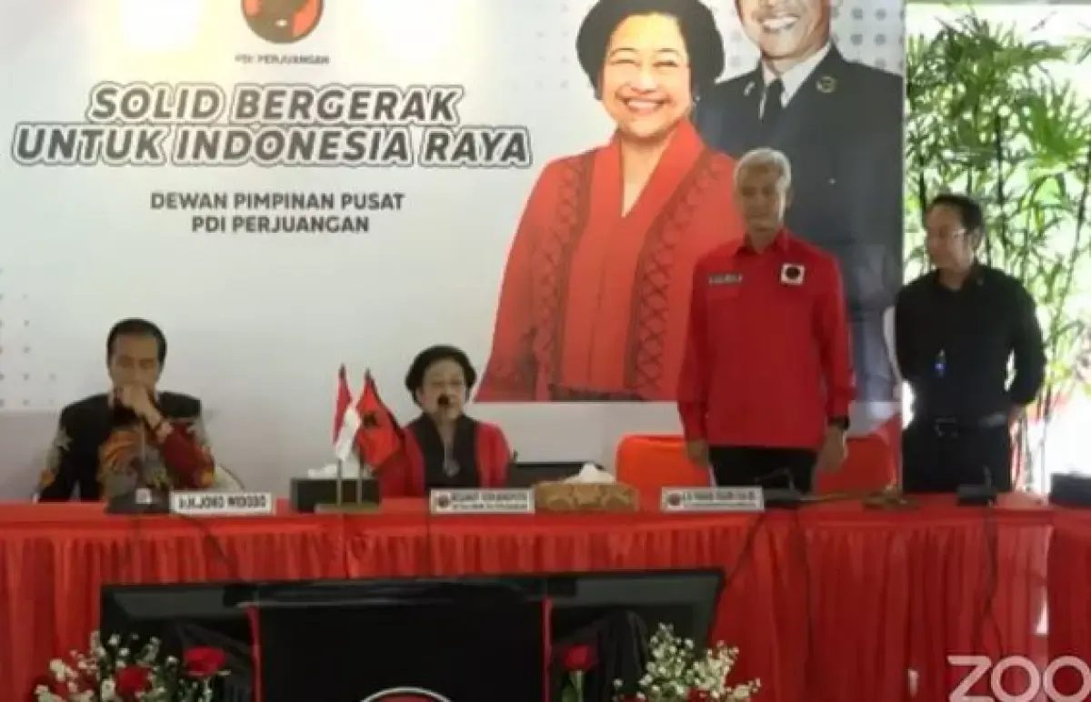 Ganjar Pranowo menjadi capres PDIP  (Sumber : Tangkapan layar YouTube/PDIP Perjuangan)