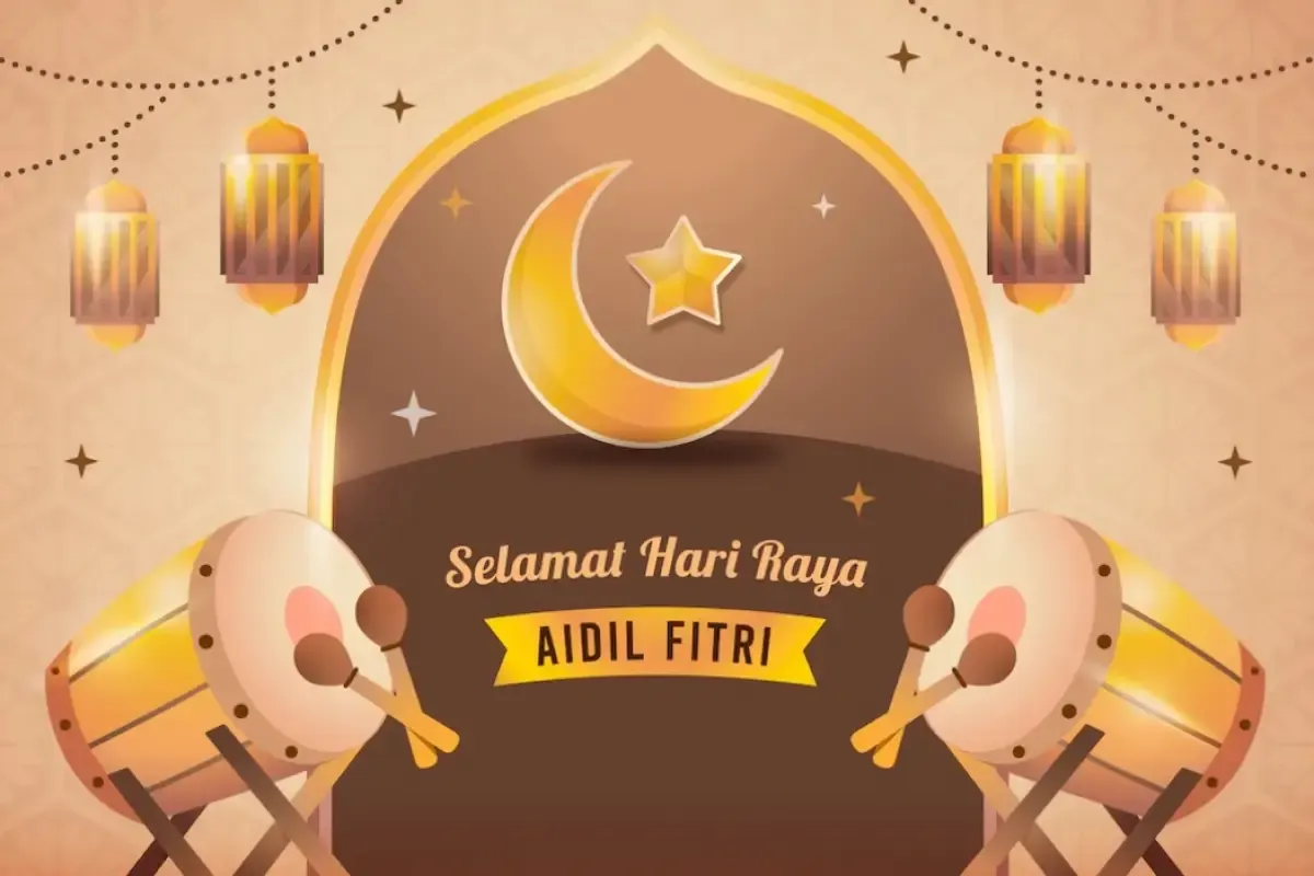 Ilustrasi Idul Fitri 1444 H (Sumber : Freepik)