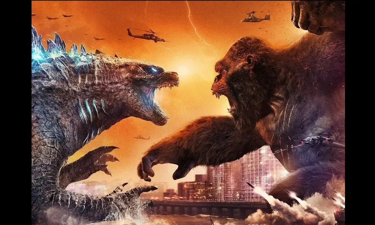 Sinopsis Godzilla x Kong: The New Empire Dirilis, Janjikan Pertarungan yang Lebih Epik (Sumber : Instagram @godzillavskong)