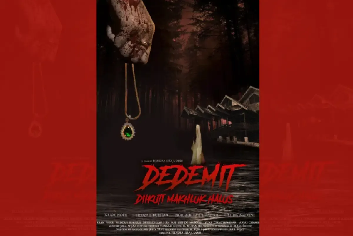 Poster film Dedemit: Diikuti Makhluk Halus. (Sumber : Twitter/@bicaraboxoffice)