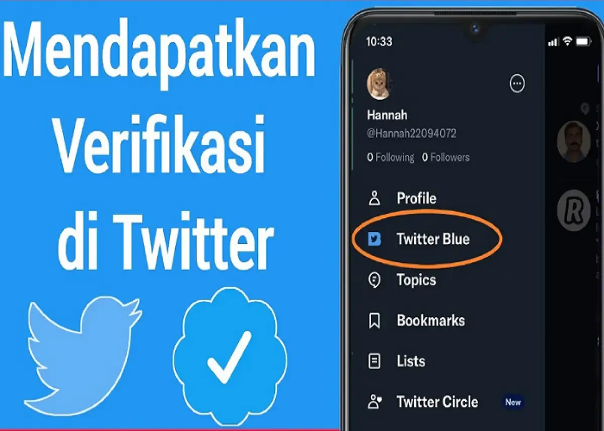 Ilustrasi mendapatkan akun Twitter Blue (Sumber : youtube.com/Exclusive Solution)