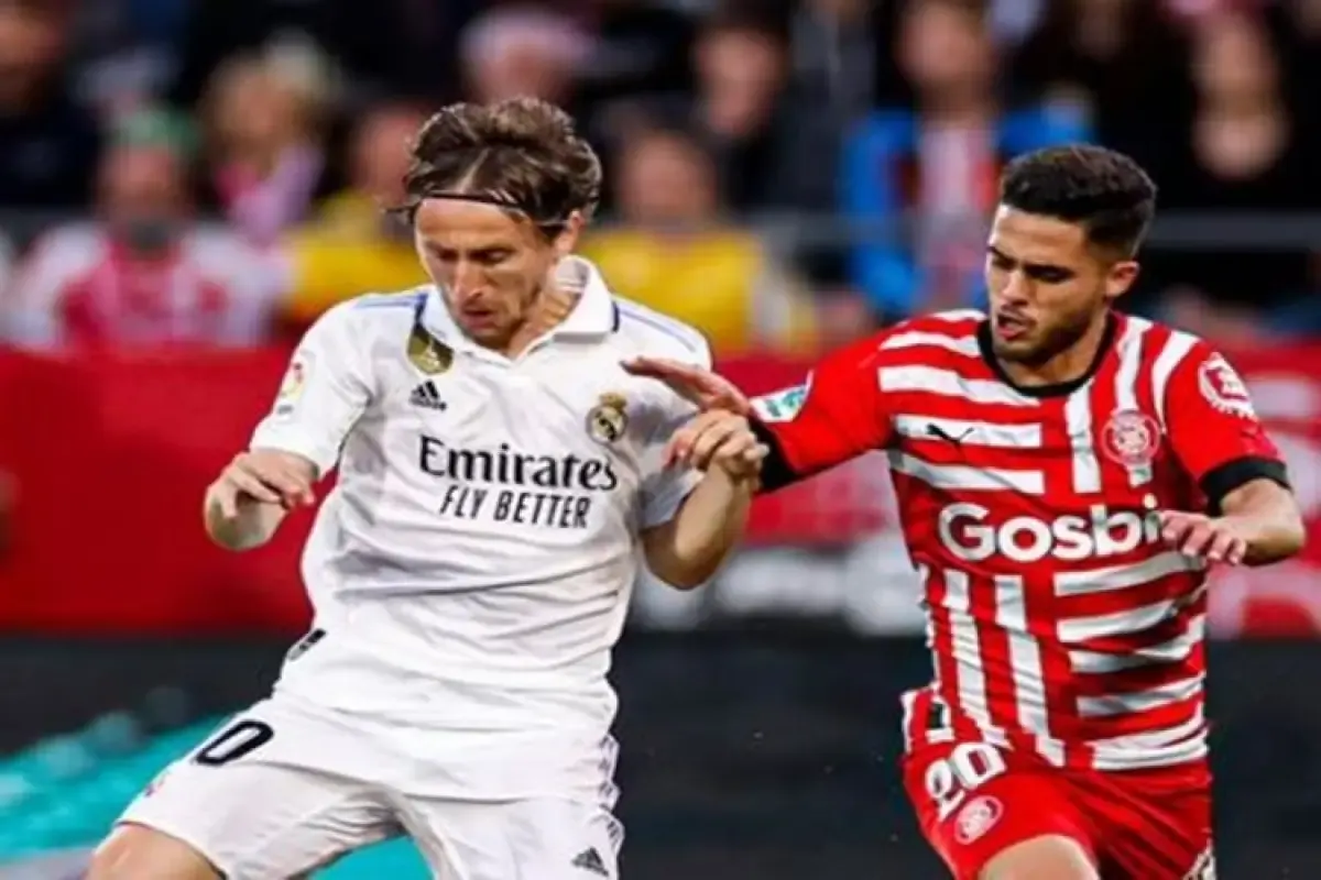 Luka Modric tak berkutik di hadapan Girona  (Sumber : Instagram/realmadrid)