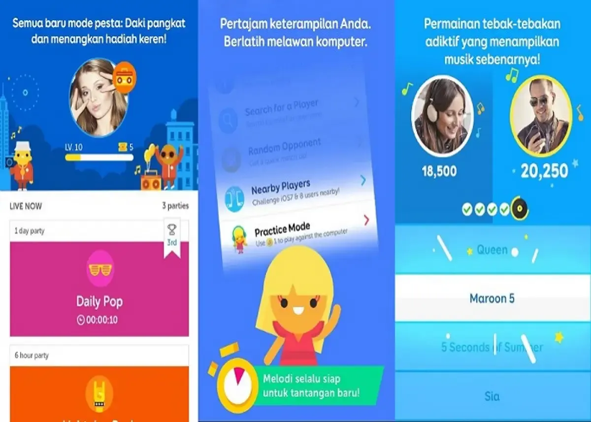 Ilustrasi game SongPop Classic (Sumber : play.google.com)
