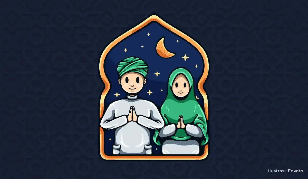 Ilustrasi Halal bi Halal Lebaran 2 (Sumber : Envato)