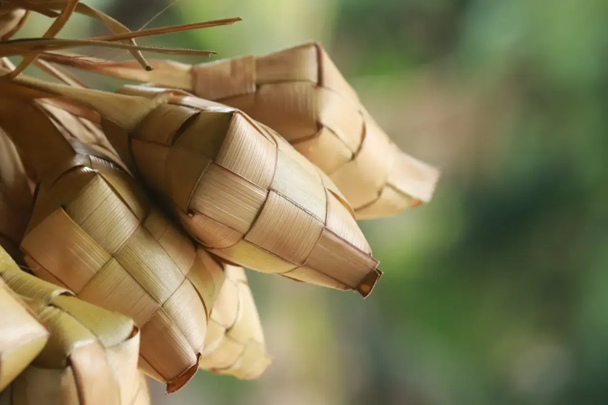 Lebaran ketupat. (Sumber : unsplash.com/Mufid Majnun)