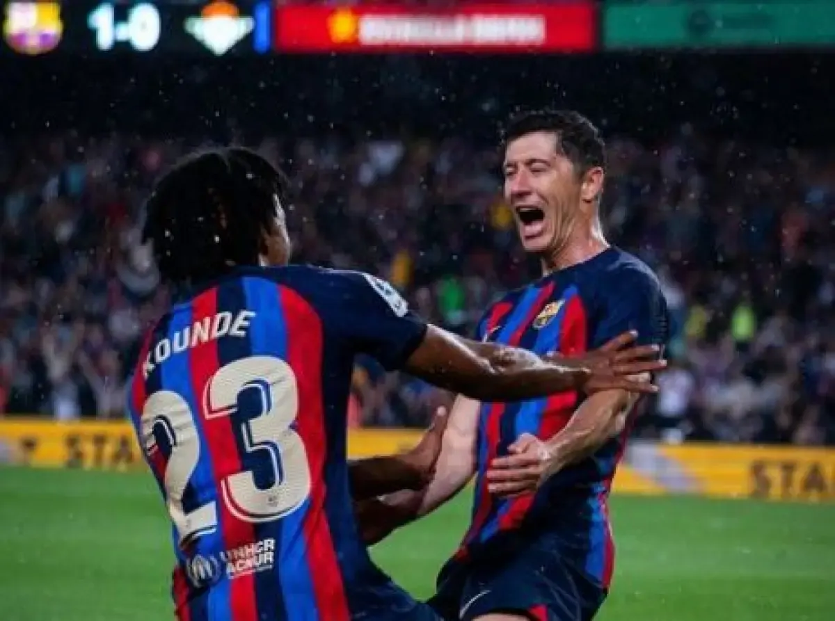Robert Lewandowski menjadi top skor sementara La Liga Spanyol 2023  (Sumber : Instagram/fcbarcelona)