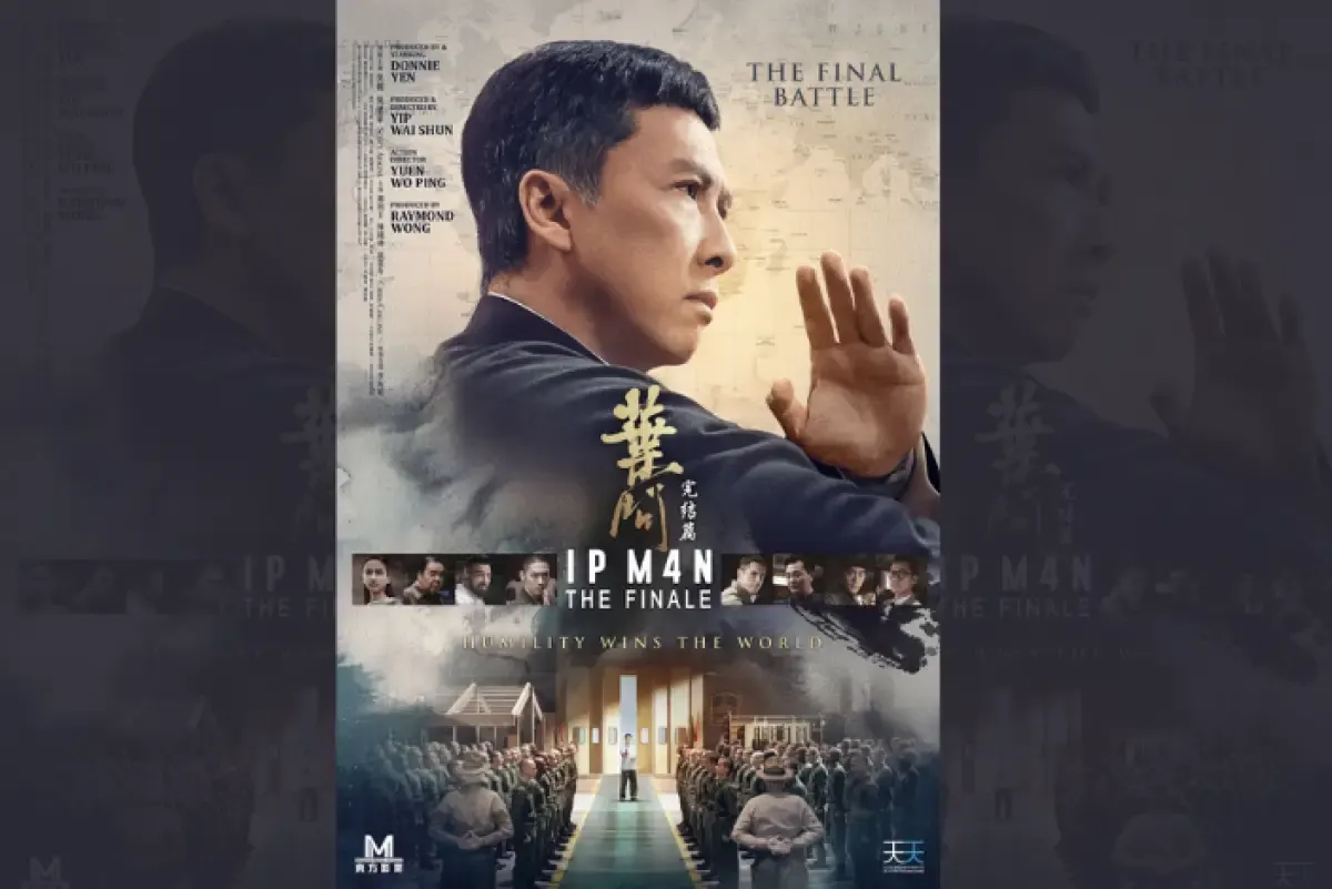 Poster film Ip Man 4 (Sumber : Twitter/@cinema21)