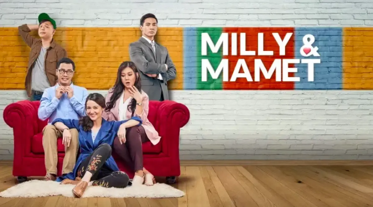 Poster film Milly & Mamet: Ini Bukan Cinta & Rangga. (Sumber : Twitter/@CenayangFilm)