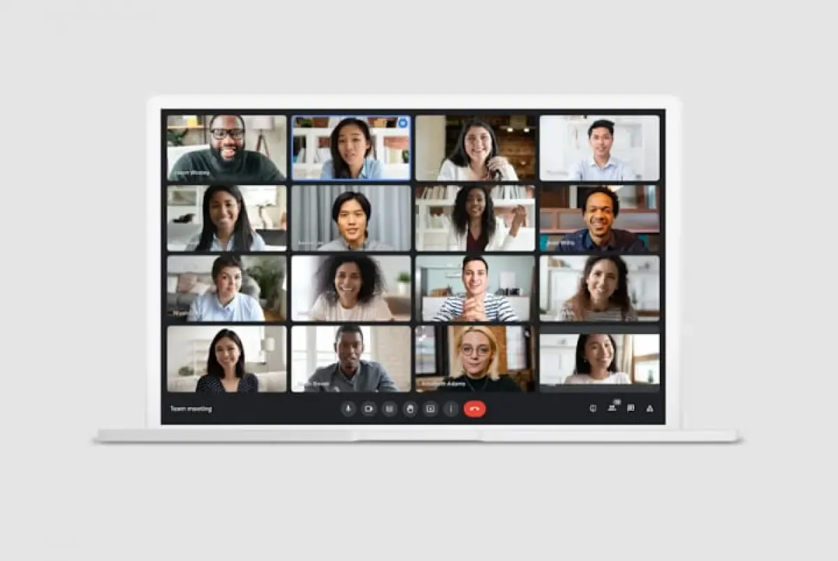 Tangkapan layar Google Meet (Sumber : Google Workspace)
