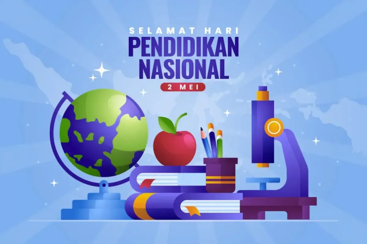 Selamat Hari Pendidikan Nasional (Sumber : Freepik)
