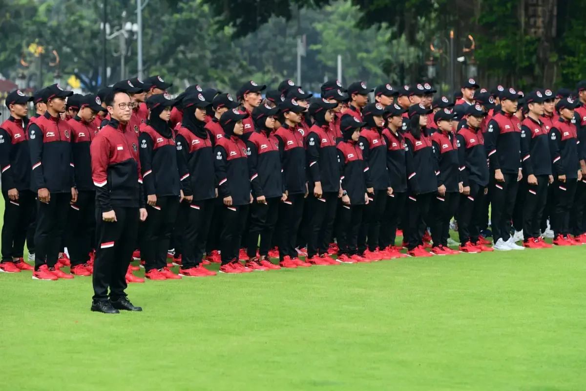 Persiapan Oke, Timnas Bola Basket Siap Pertahankan Emas SEA Games (Sumber : Lukas - Biro Pers Sekretariat Presiden)