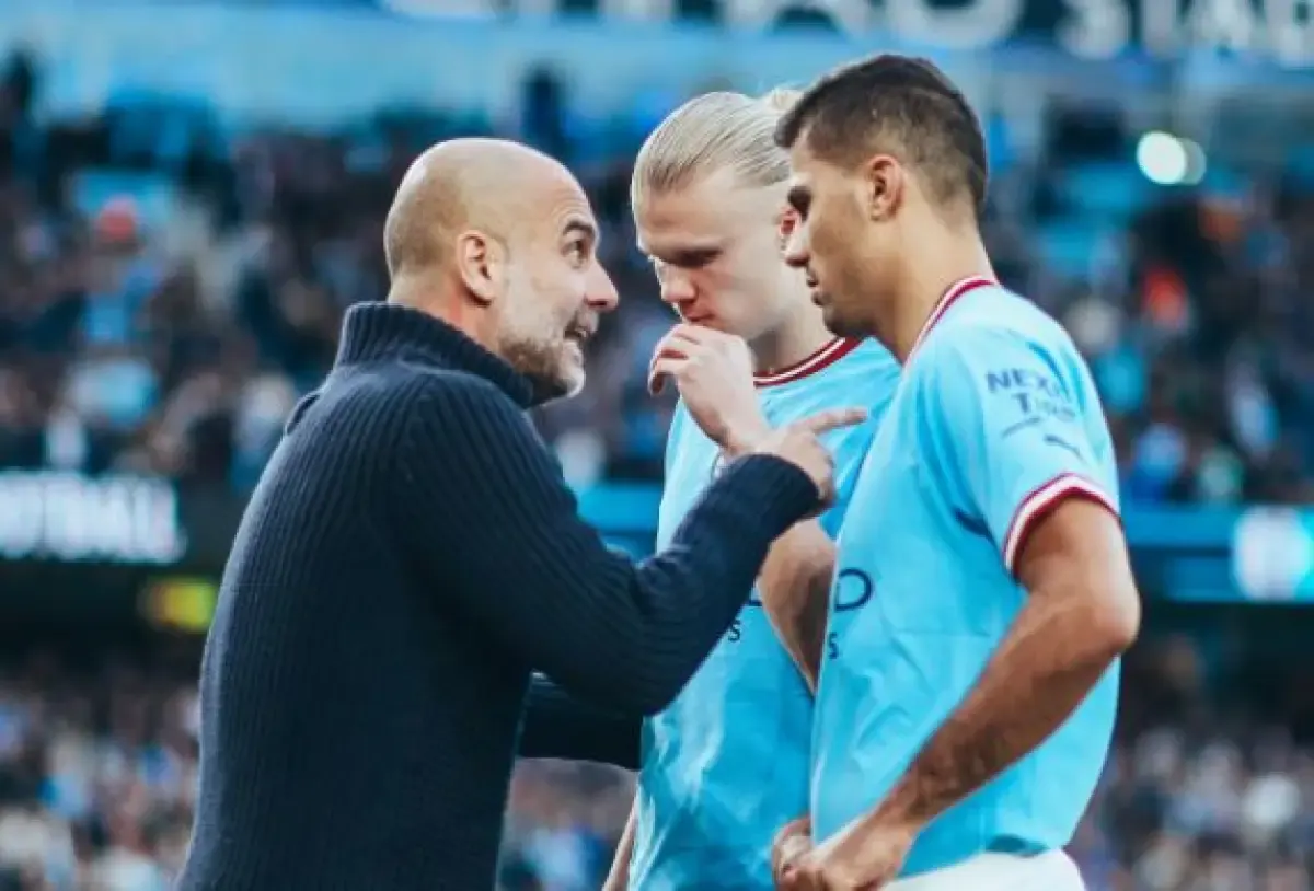 Pep Guardiola mencapai 1000 gol bersama Manchester City  (Sumber : Instagram/mancity)