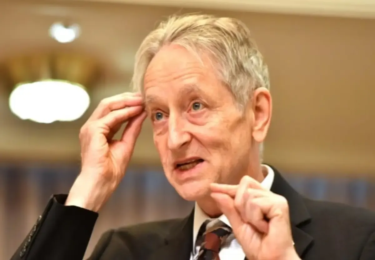 Geoffrey Hinton (Sumber : Masahiro Sugimoto / The Yomiuri Shimbun via AFP)