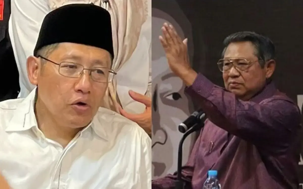 Anas Urbaningrum dan Susilo Bambang Yudhoyono (SBY) (Sumber : Istagram)