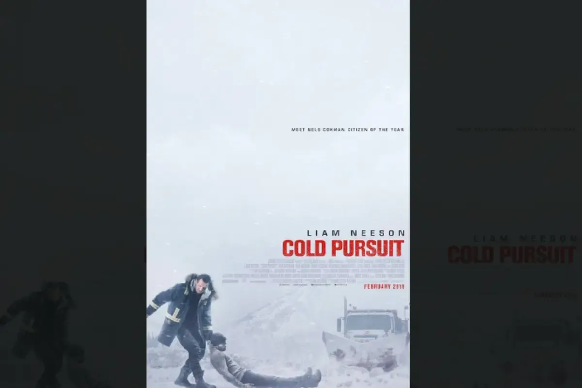 Poster film Cold Pursuit. (Sumber : Twitter/@BigShade55)