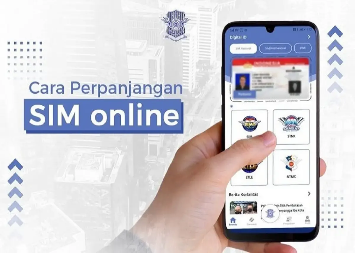 Cara perpanjangan SIM online melalui Polri Super App (Sumber : digitalkorlantas.id)