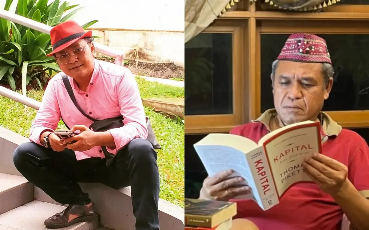 Guntur Romli menyentil Benny K Harman karena menggunakan istilah 'perang' (Sumber : Twitter)