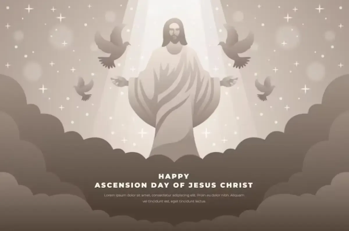 Ucapan Selamat Hari Kenaikan Yesus Kritus Diperingati Pada 18 Mei 2023 (Sumber : freepik)