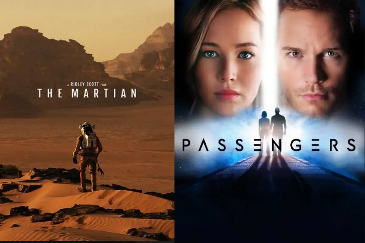 Film-film yang memiliki latar ruang angkasa. (Sumber : Twitter/@mikemovies dan @NickSheisty)