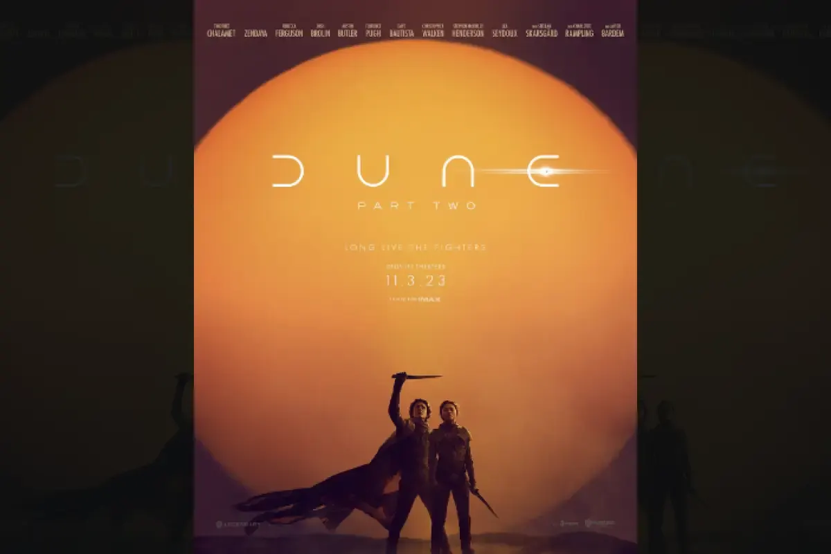 Poster film Dune: Part 2. (Sumber : Twitter/@CenayangFilm)
