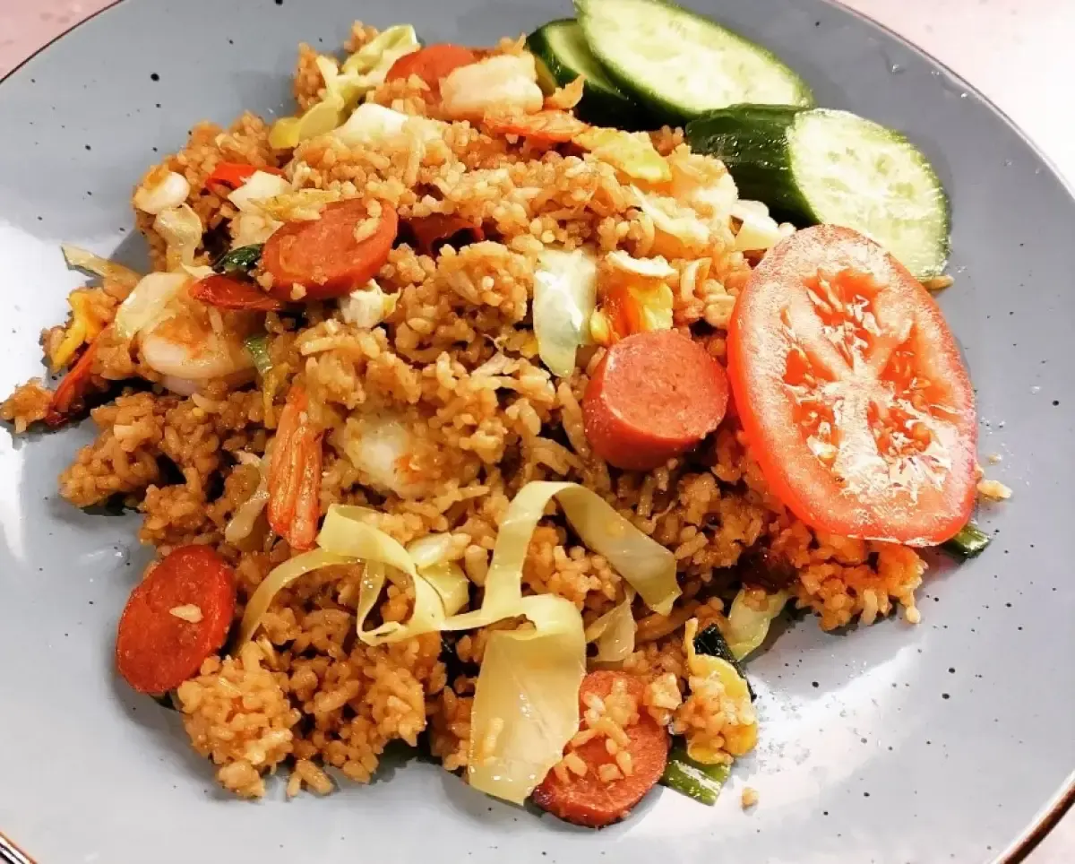 Ilustrasi Resep Nasi Goreng (Sumber : instagram/noufaaa2222)