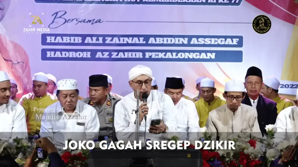 Lirik Lagu Joko Tingkir Versi Sholawat (Joko Tingkir Wali Jowo) yang dibawakan oleh Majelis Azzahir (Sumber : Youtube/MajelisAzzahir)