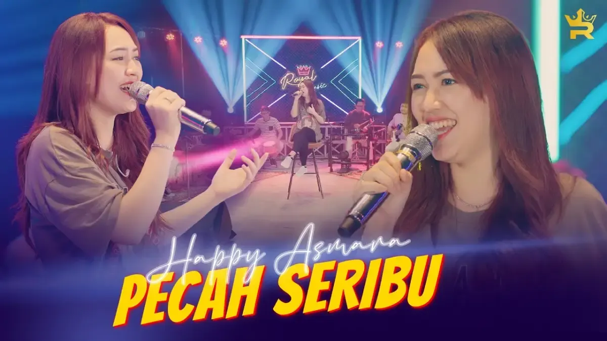 Lirik Lagu Pecah Seribu Oleh Happy Asmara Ciptaan Elvy Sukaesih (Sumber : YOUTUBE)