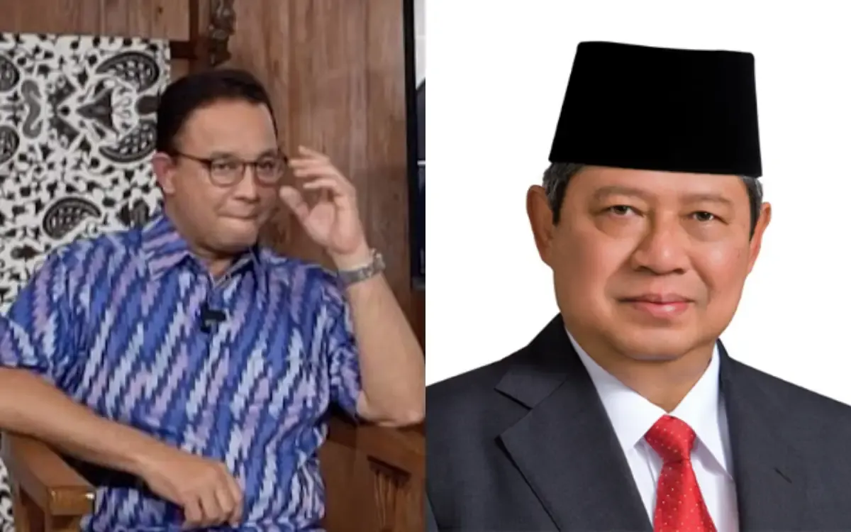 Anies Baswedan - Susilo Bambang Yudhoyono (SBY) (Sumber : Twitter)
