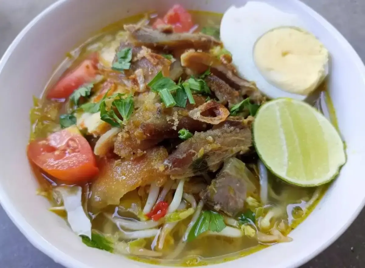 Ilustrasi Resep Soto Ayam Kampung (Sumber : Instagram/r.puspa_ayu)