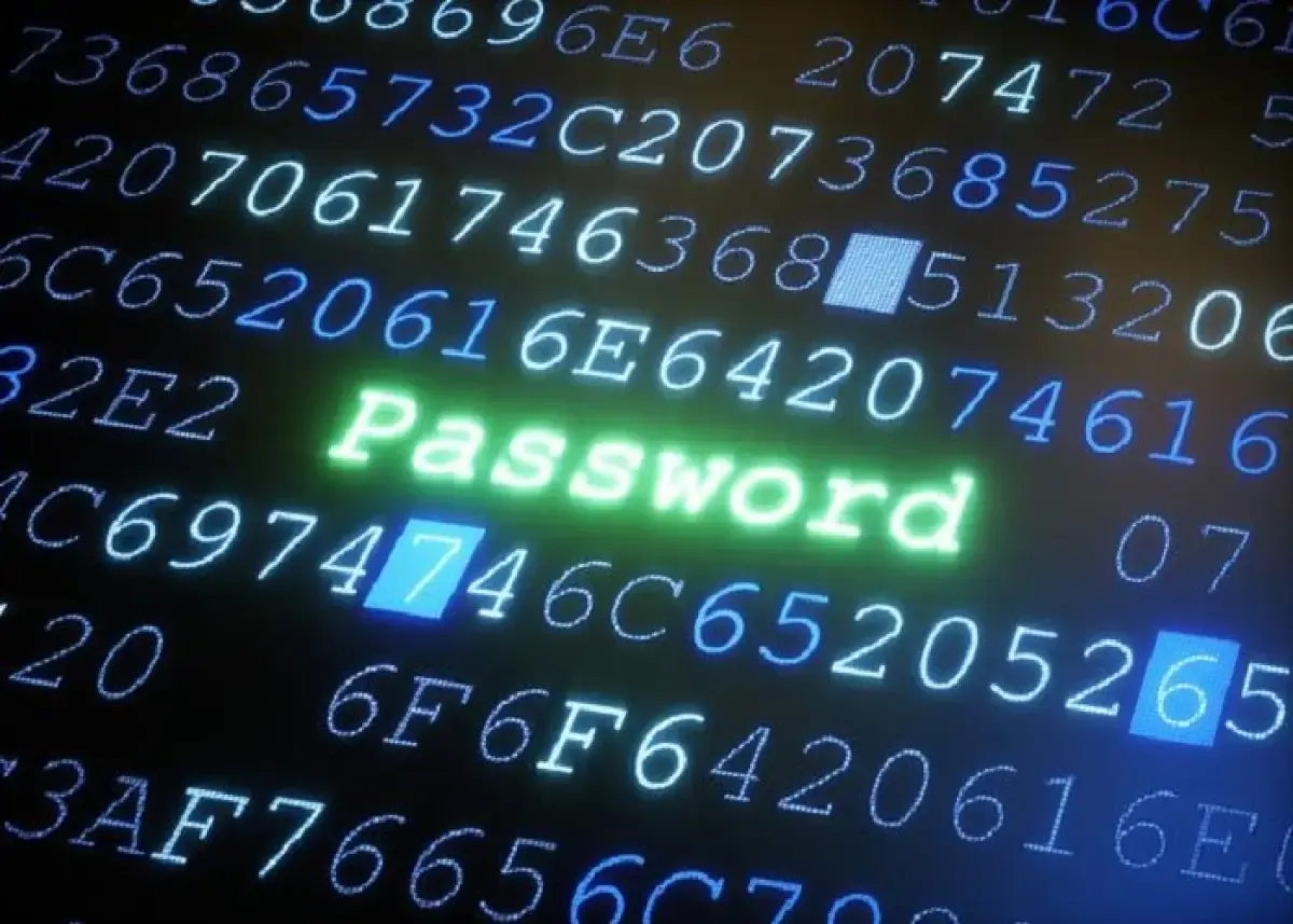 Ilustrasi kumpulan karakter password (Sumber : istockphoto)