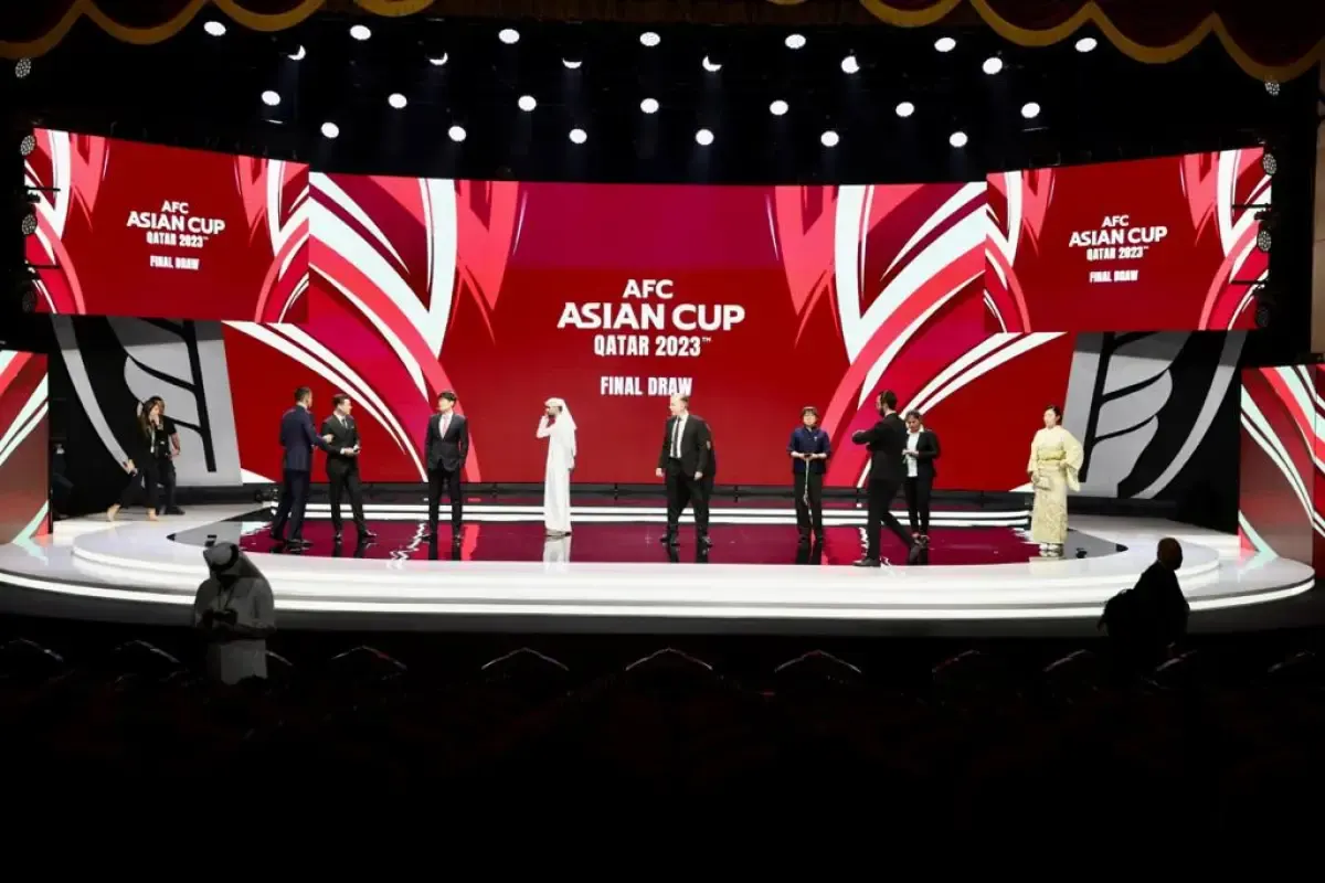 Suasana undian Piala Asia 2023, Kamis (11/5/2023).  (Sumber : dok.pssi)