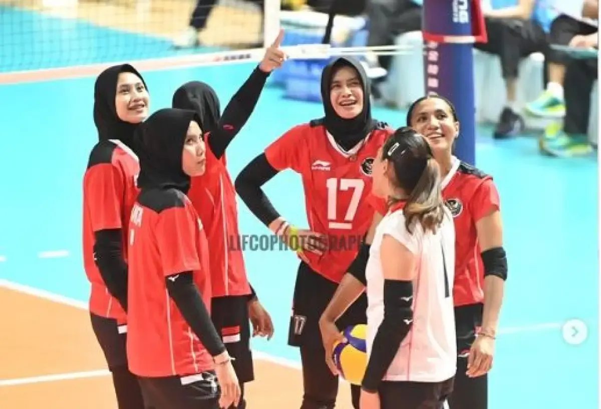 Tim voli putri SEA Games 2023 Indonesia  (Sumber : lifco_photograph via Instagram/pbvsiofficial)
