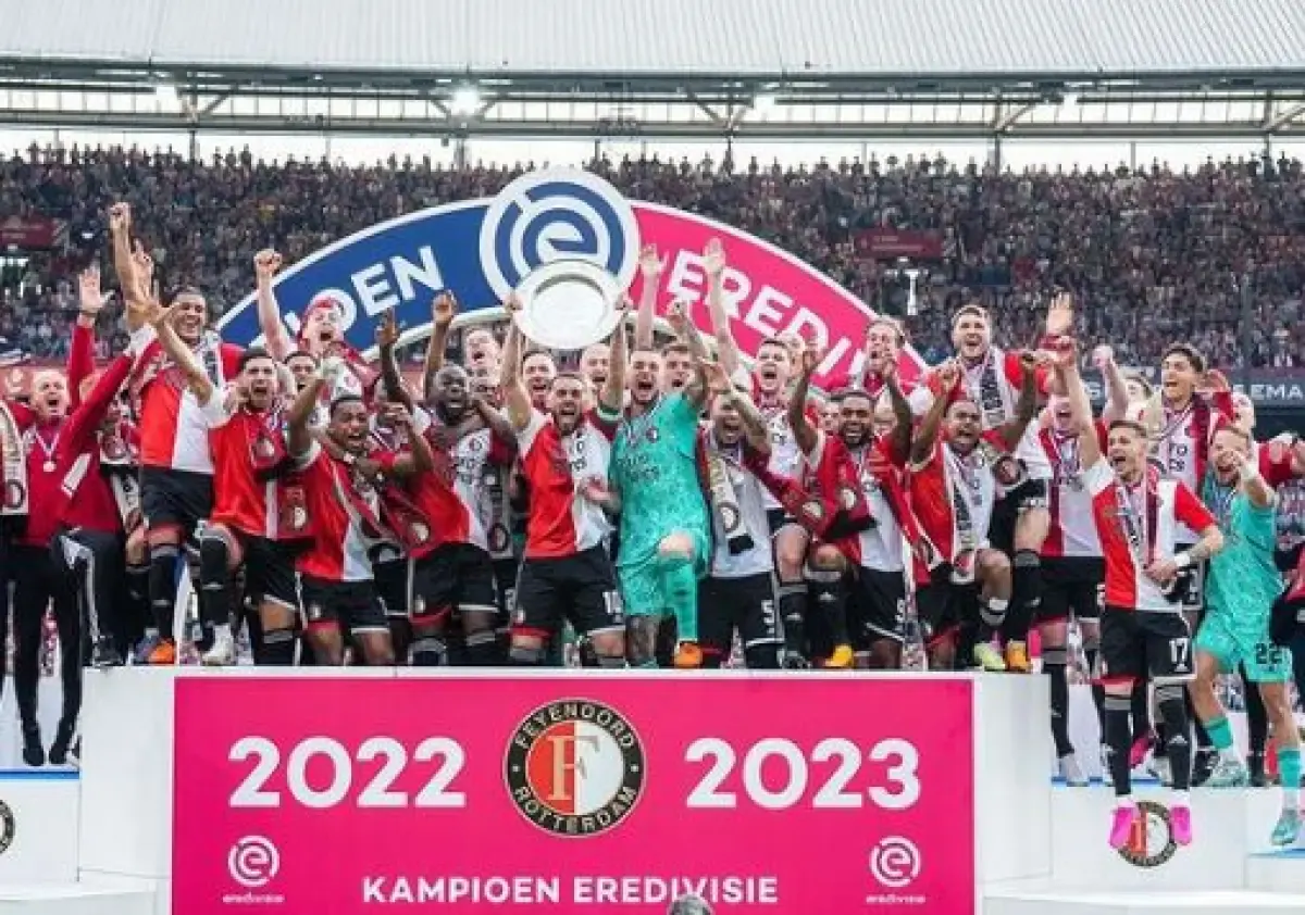 Feyenoord juara Eredivisie musim 2022/2023  (Sumber : Instagram/feyenoord)