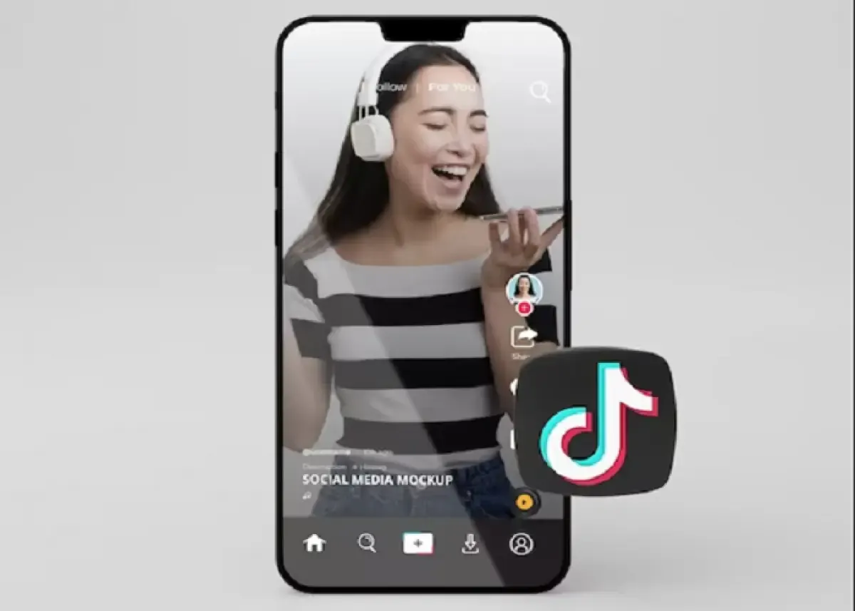 Ilustrasi TikTok App (Sumber : Freepik.com)