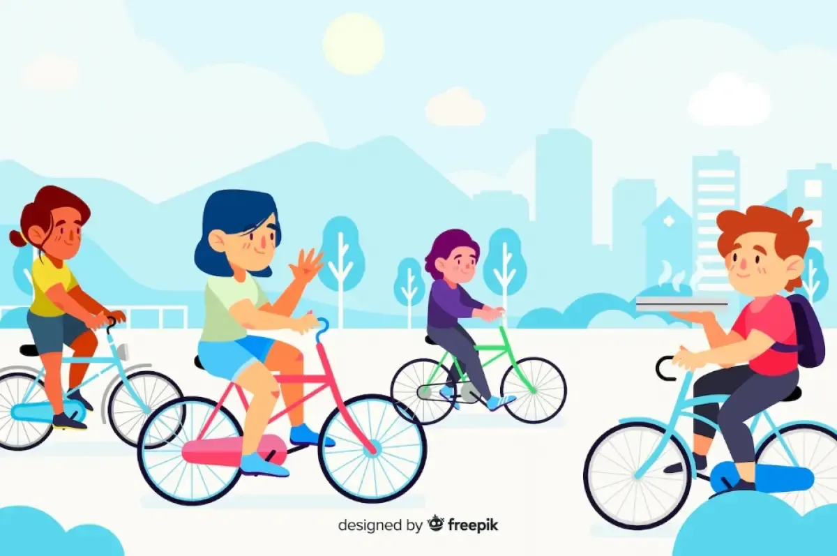 Hari Sepeda Sedunia  atau World Bicycle Day 2023 (Sumber : freepik/pikisuperstar)